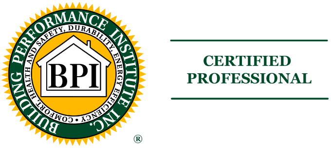 BPI Building Performance Institute Certified Professional logo