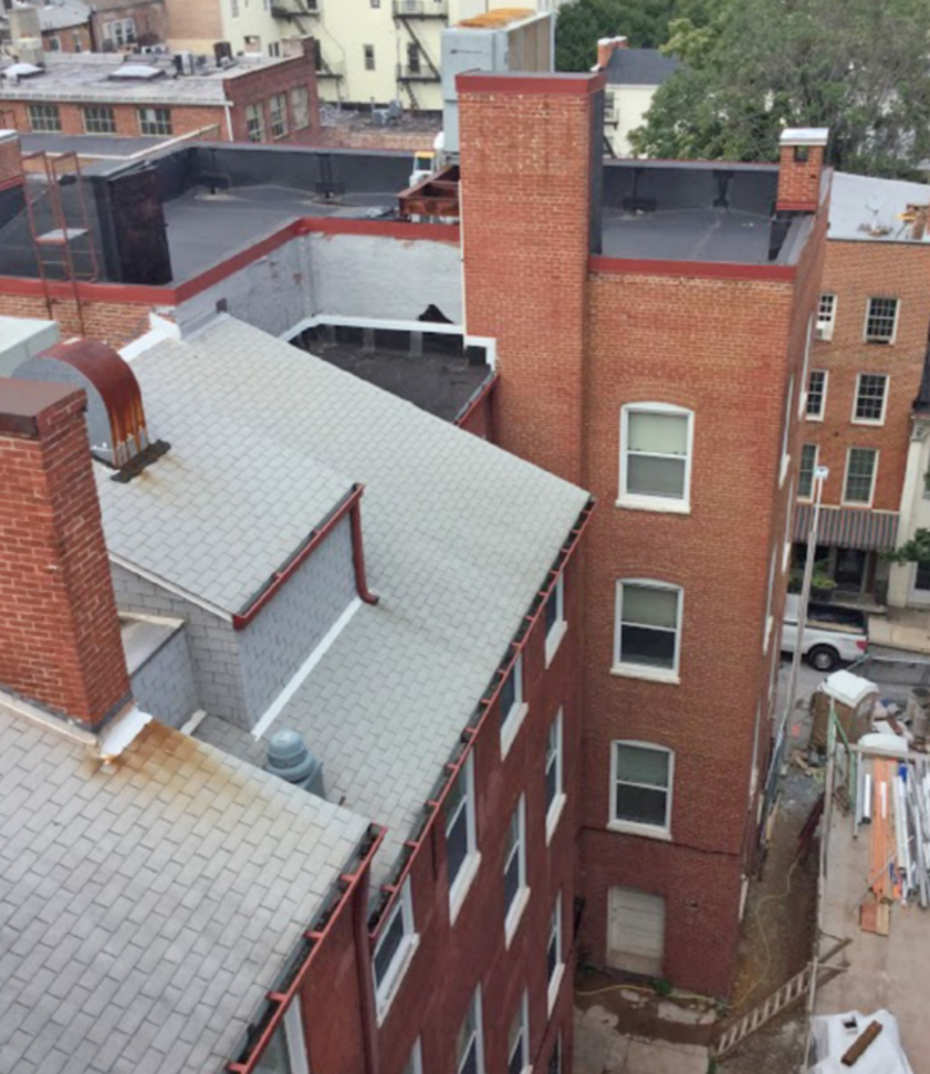 photo: rooftop view of Margaret-Bennett Homes