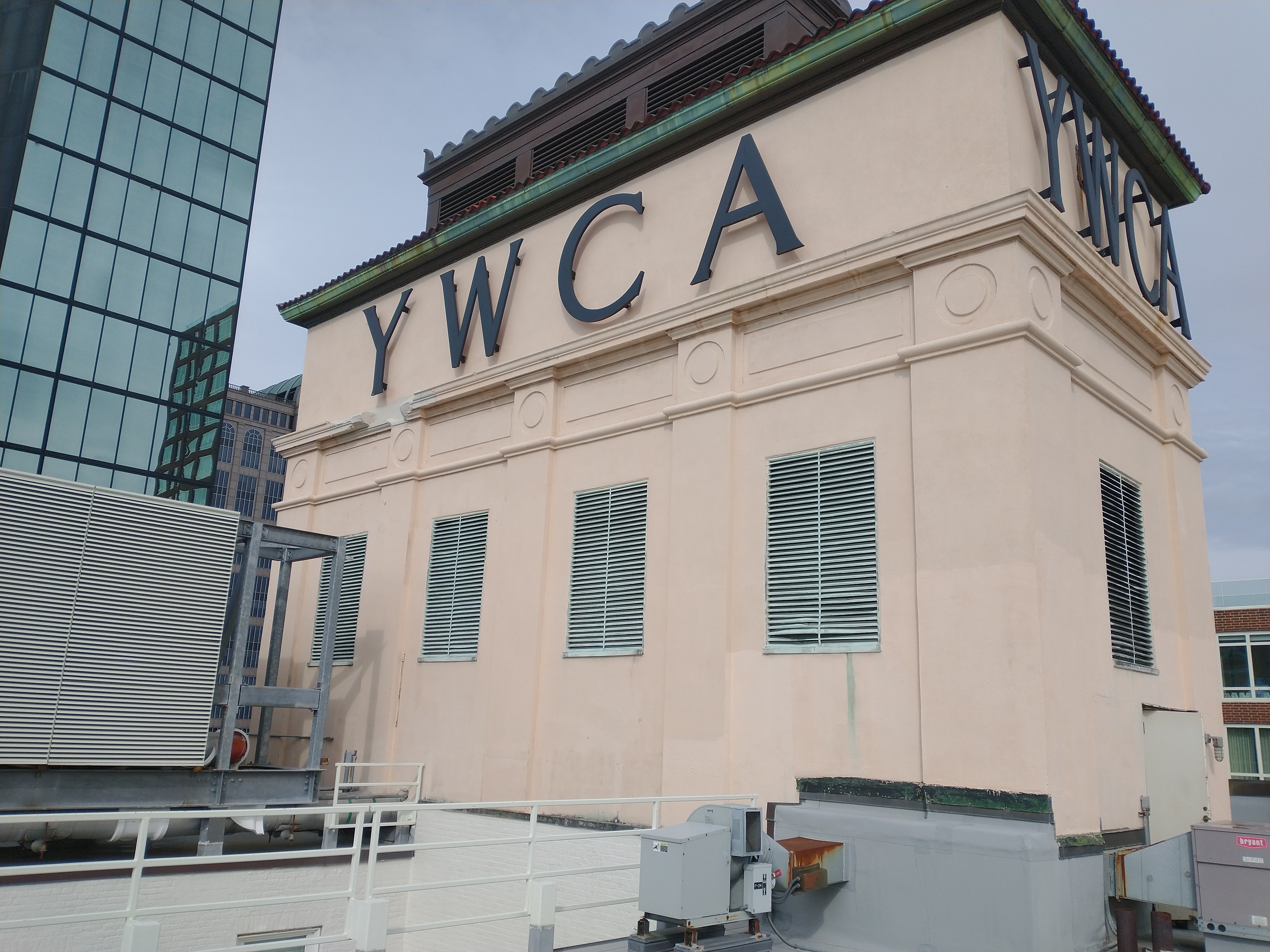 Historic 1929 YWCA sign