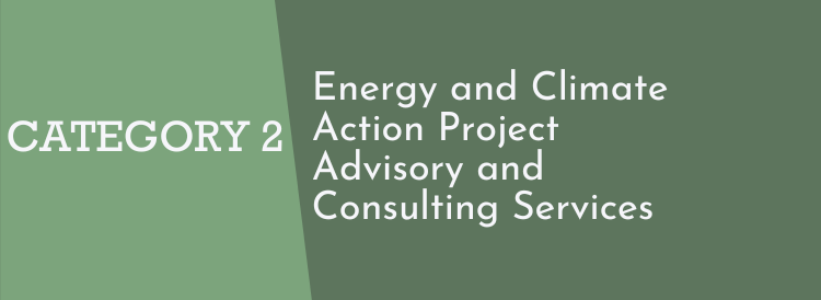 category 2- Energy and Climate Action Project Advisory and Consulting Services