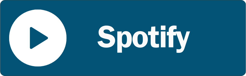 blue box with Spotify logo and "Spotify" in white